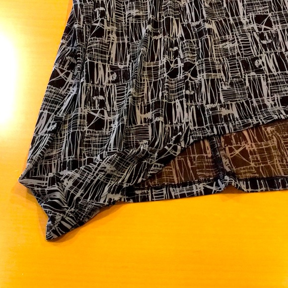 Wearable Art, Spirit House Midi Dress Stretchy Sheer Polyester, Size M - Picture 8 of 11